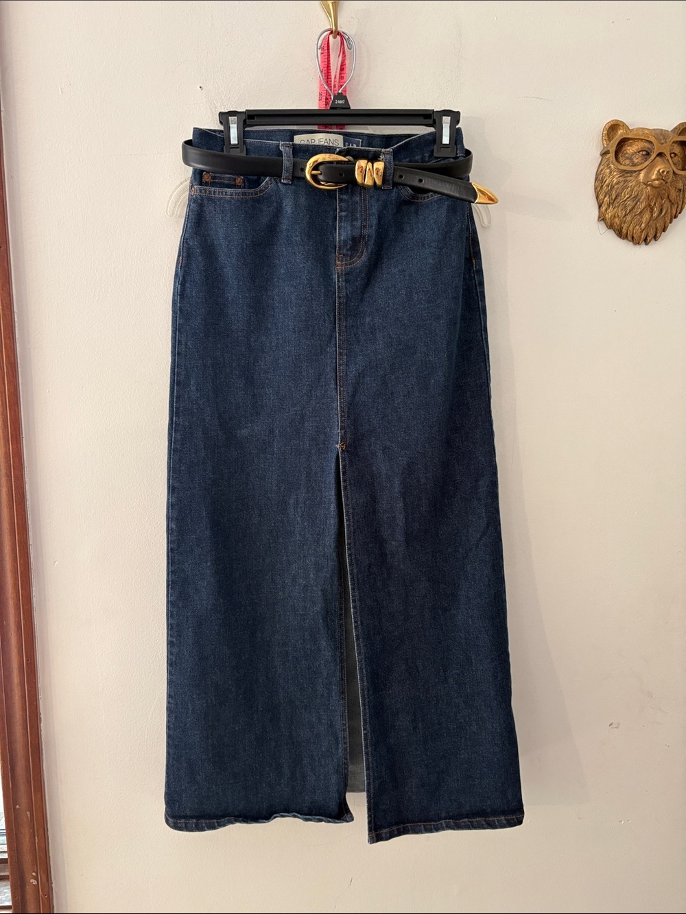 Y2K Gap Denim Maxi Skirt